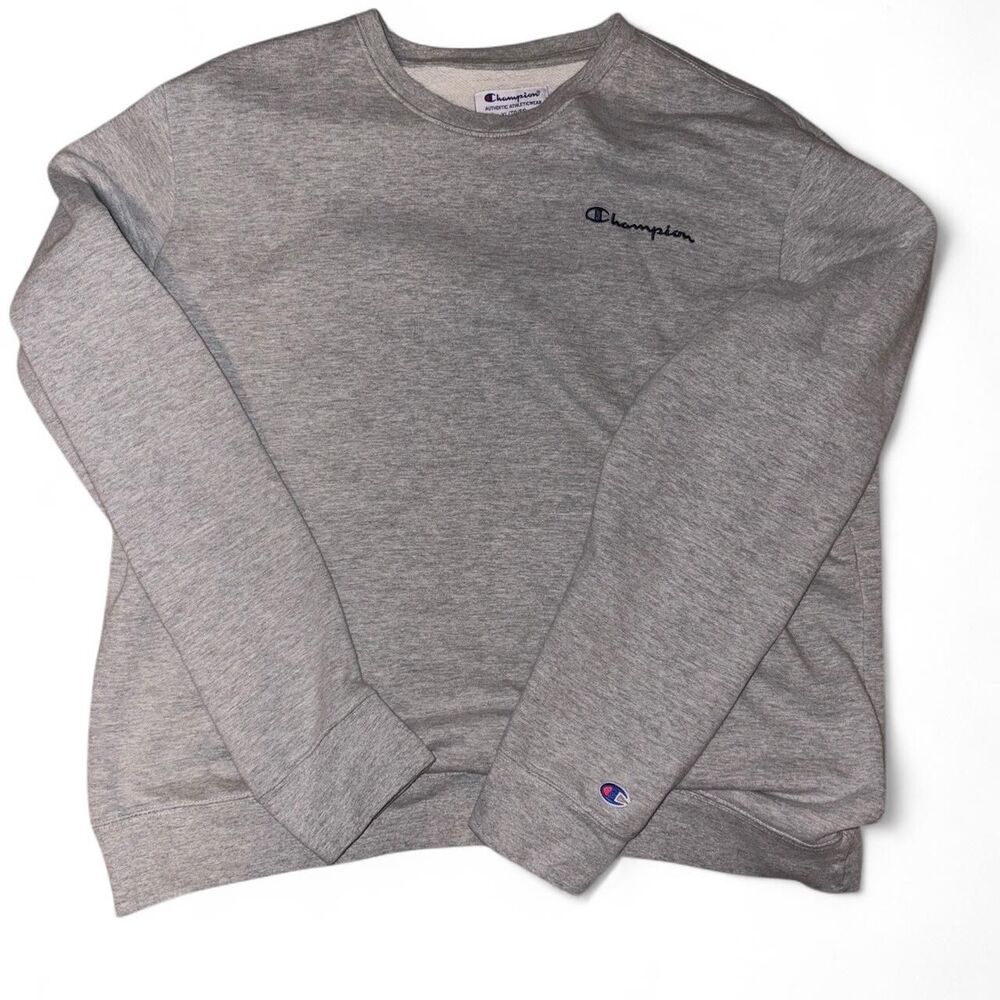 Champion Men's Grey Sweatshirt